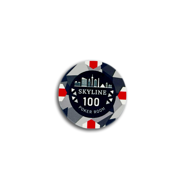 Skyline Ceramic Poker Chip 100