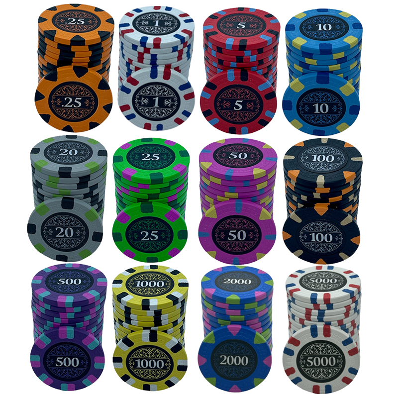 Poker Chips Set Banks 300