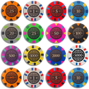 poker chips all banks, overview of our colorful poker chips