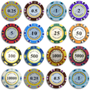 poker chips all monte carlo, overview of our colorful poker chips