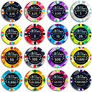 Poker Chips Skyline Tournament 500