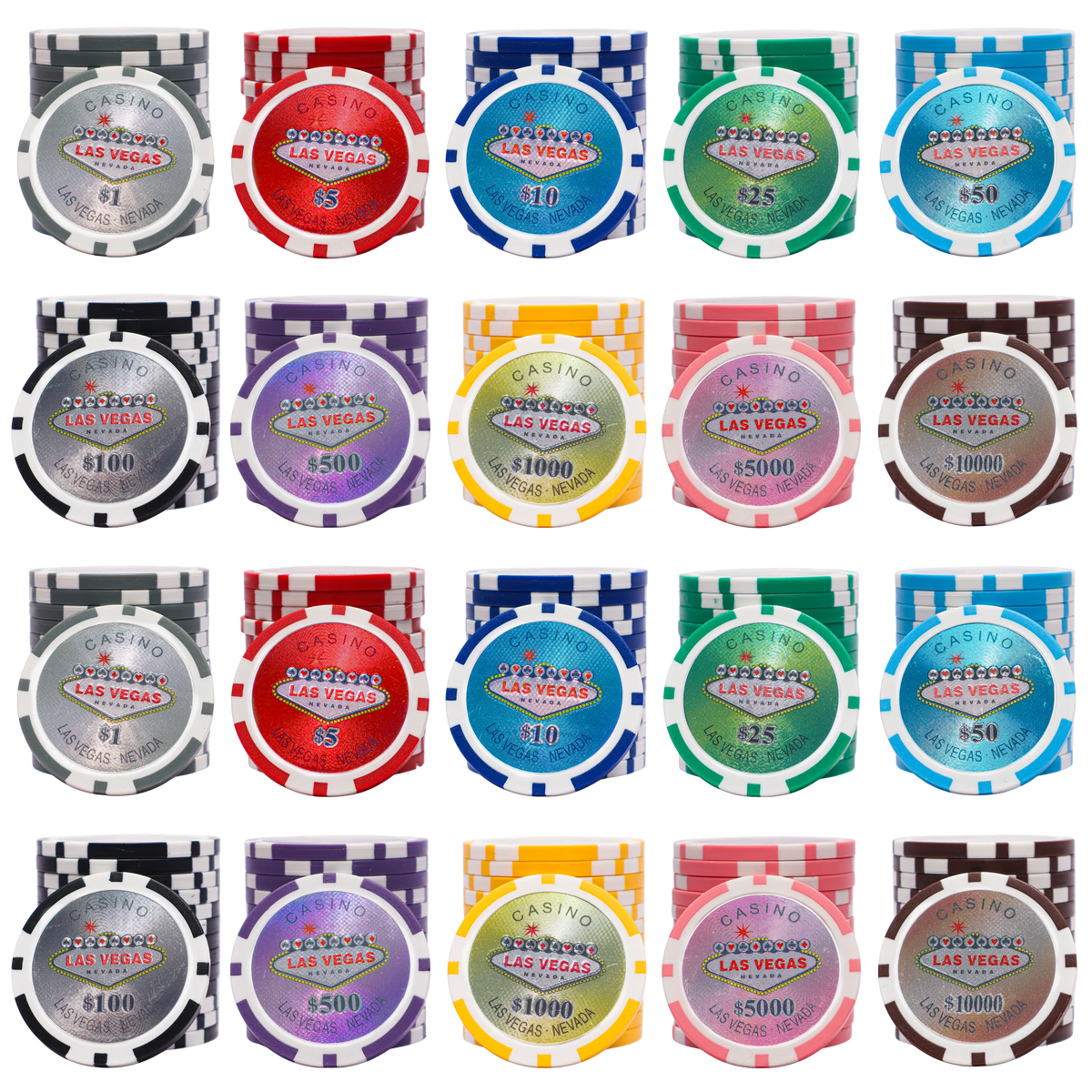 Poker Set Vegas Nevada 1000 | Poker Merchant