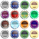 poker chips lazar cash all, overview of our colorful poker chips