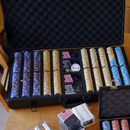 Poker Chips Skyline Cash Game 1000 - in poker case