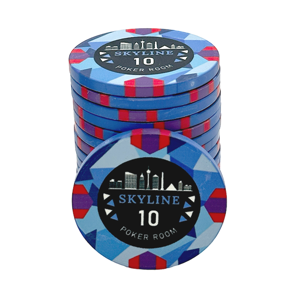 Skyline Ceramic Poker Chip 10