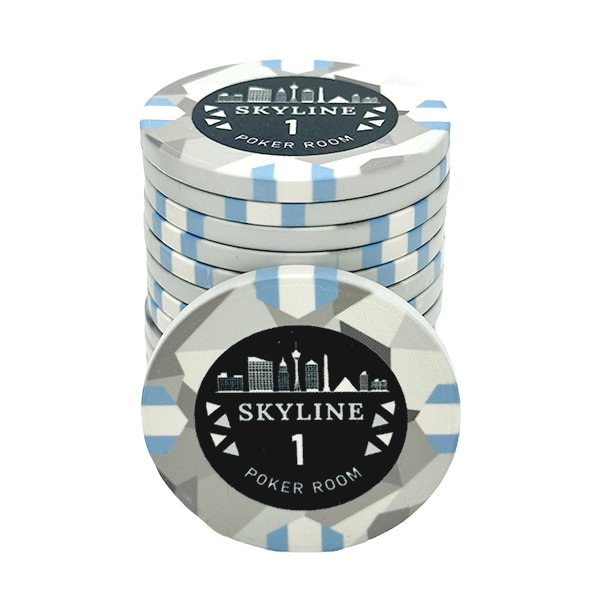 Skyline Ceramic Poker Chip 1