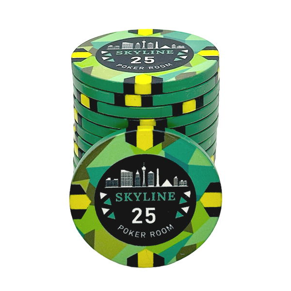 Skyline Ceramic Poker Chip 25