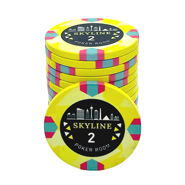 Skyline Ceramic Poker Chip 2