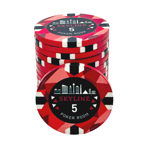 Skyline Ceramic Poker Chip 5