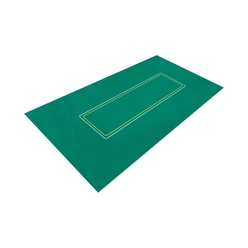 Poker Mat Table Top Green 180x90