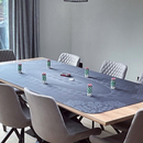 poker mat deluxe black