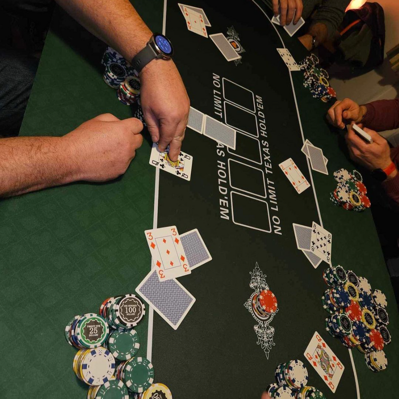 Poker Mat Luxury Green 160x80 - view 2