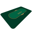 poker mat green rectangle 