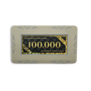 Poker Plaque Diamond 100.000