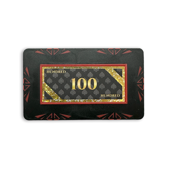 Poker Plaque Diamond 100