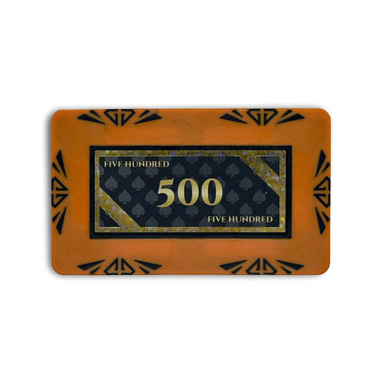 Poker Plaque Diamond 500