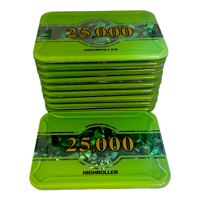 Poker Plaque Highroller 25.000 - view 2