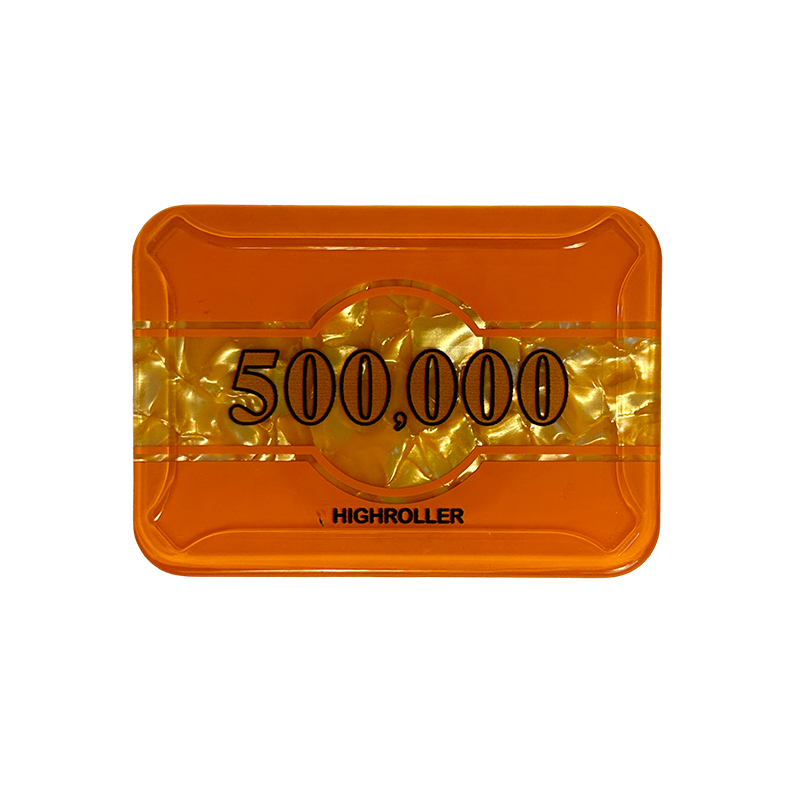 Poker Plaque Highroller 500.000