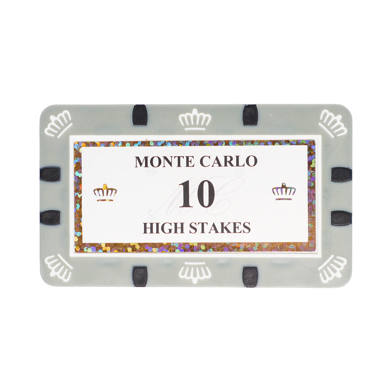 Poker Plaque Monte Carlo 10