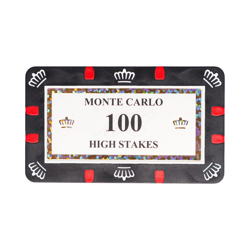 Poker Plaque Monte Carlo 100