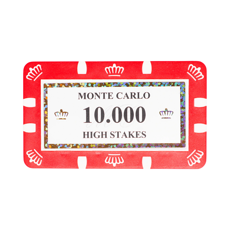 Poker Plaque Monte Carlo 10.000