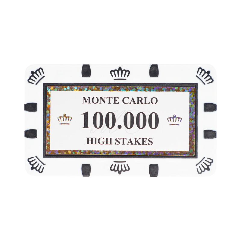 Poker Plaque Monte Carlo 100.000