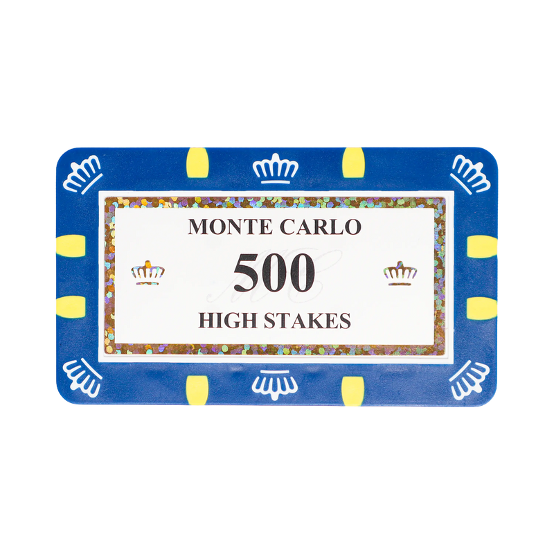 Poker Plaque Monte Carlo 500