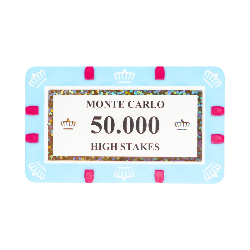Poker Plaque Monte Carlo 50.000
