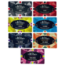 Ceramic Poker Plaques Set Skyline 30 pcs