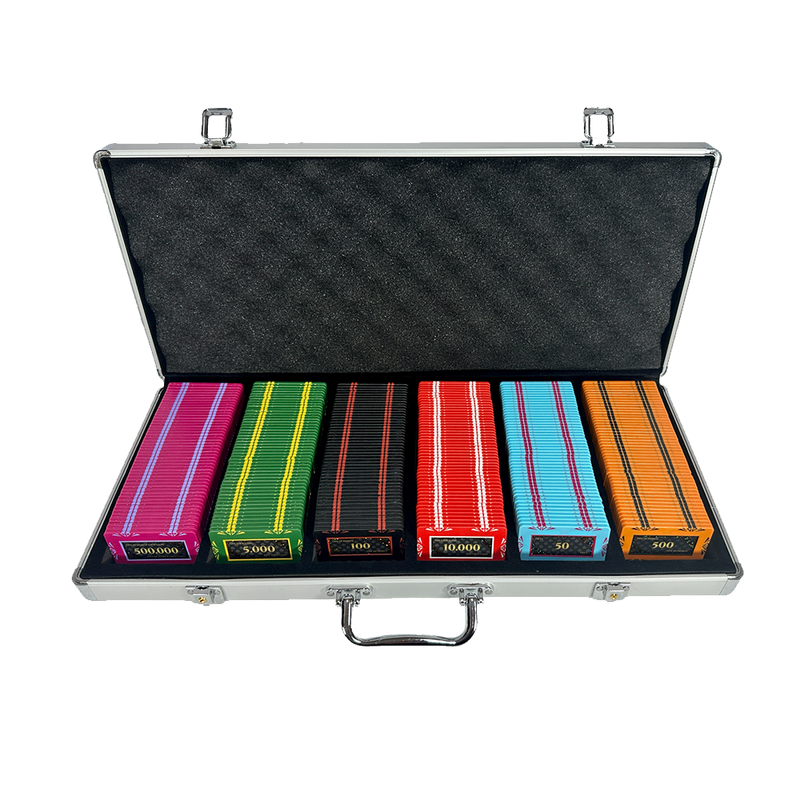 full open empty poker plaque case 300