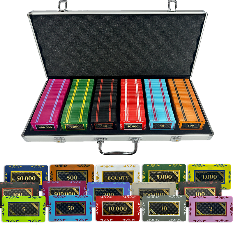 diamond poker plaque set 300, overview of our colorful poker plaque collection