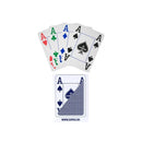 plastic cards copag 4-colored blue