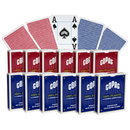 Poker Playing Cards COPAG Plastic 4 Index 12pcs