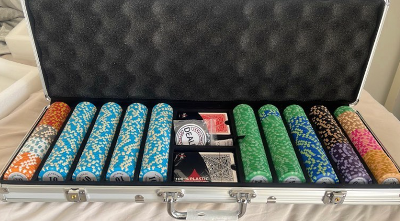 Poker Set Las Vegas Poker Club Cash Game 500