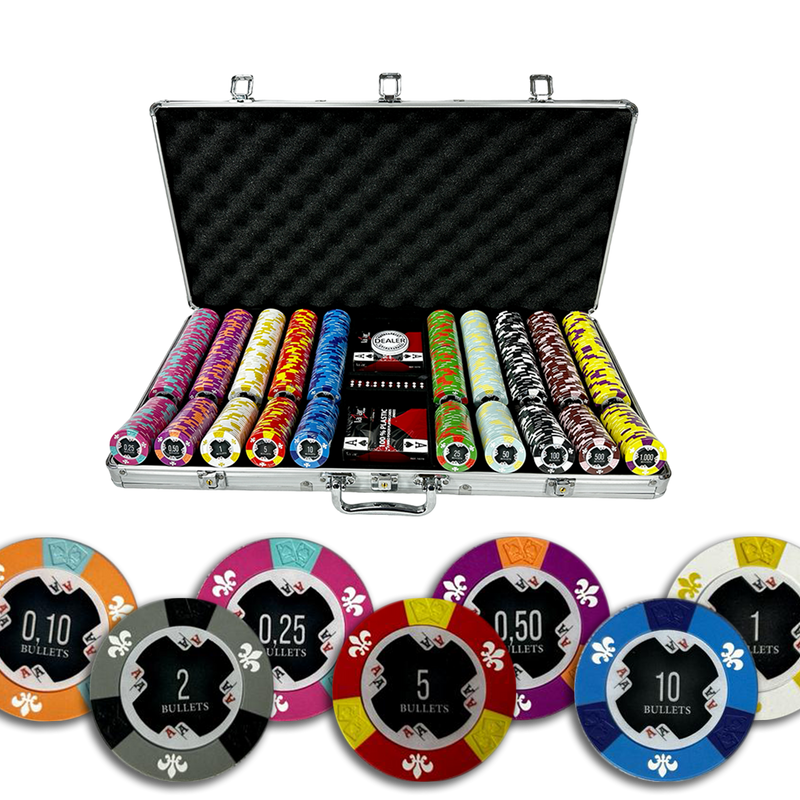 Poker Set Bullets Cash Game 750