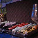 colorful poker set 750 case poker chips