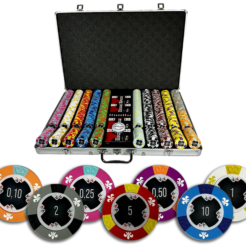 Poker Set Bullets Cash Game 1000