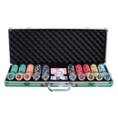 poker set fspt tournament 500, overview of our colorful poker chips, poker chips and a dealer button