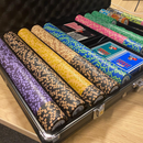 colorful poker set las vegas 1.000