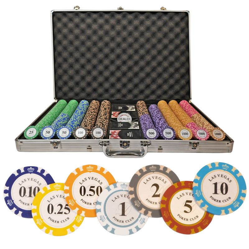 Poker Set Las Vegas Poker Club Cash Game 1000