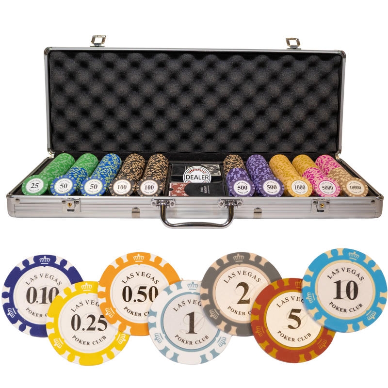 Poker Set Las Vegas Poker Club Cash Game 500