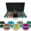 preview lazar tournament poker set 750, overview of our colorful poker chips, poker cards and a dealer button