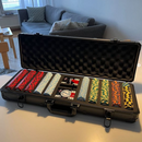 poker set monte carlo poker case pro 500 aluminium, overview of our colorful poker chips, poker cards and a dealer button