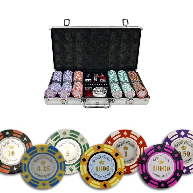 Poker Set Royal Crown 300