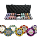 preview royal crown 500 poker chips, overview of our colorful poker chips, poker cards and a dealer button