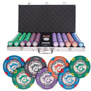 shark pit 750 poker set, poker chips, poker cards, dealer button and poker case