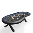 Poker Table Ambiance Grey 270 LED inside