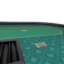poker table casino deluxe close up green
