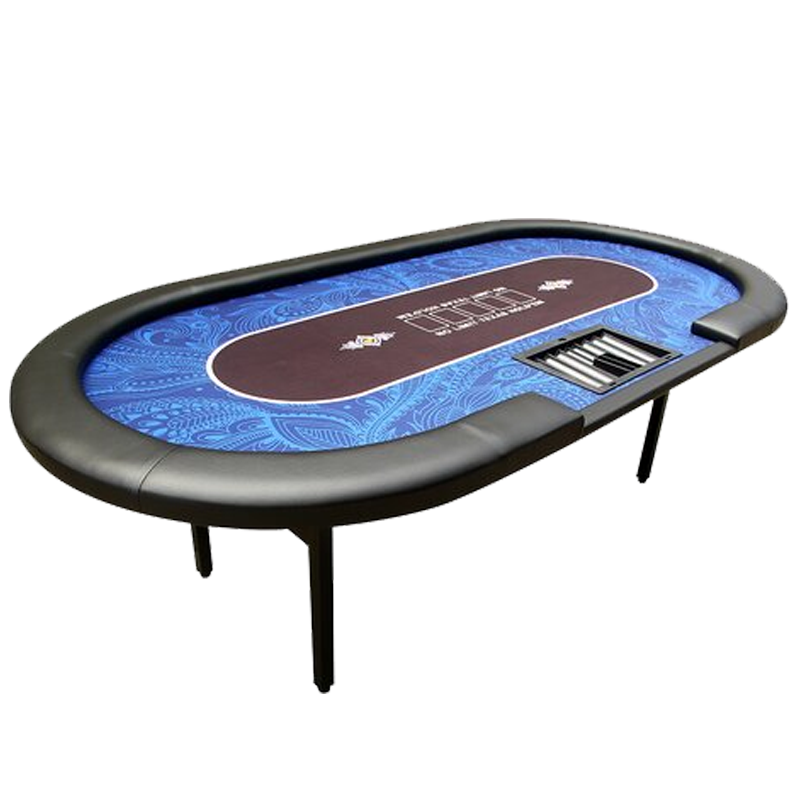 poker table royal black blue