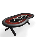 Table de Poker Classique Rouge 270